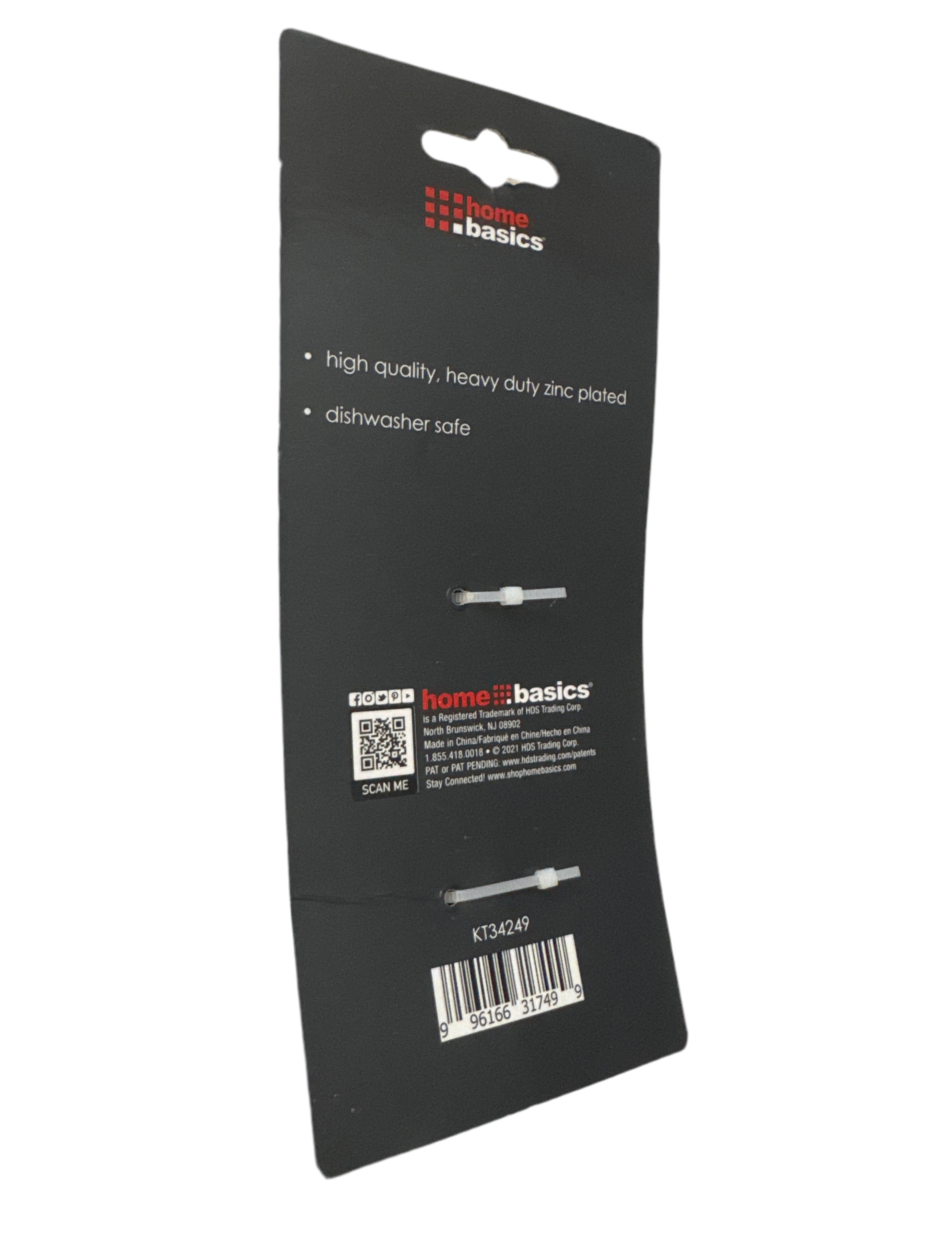 Home Basics Heavy Duty Zinc Bottle Opener, Black | BTGT46XA