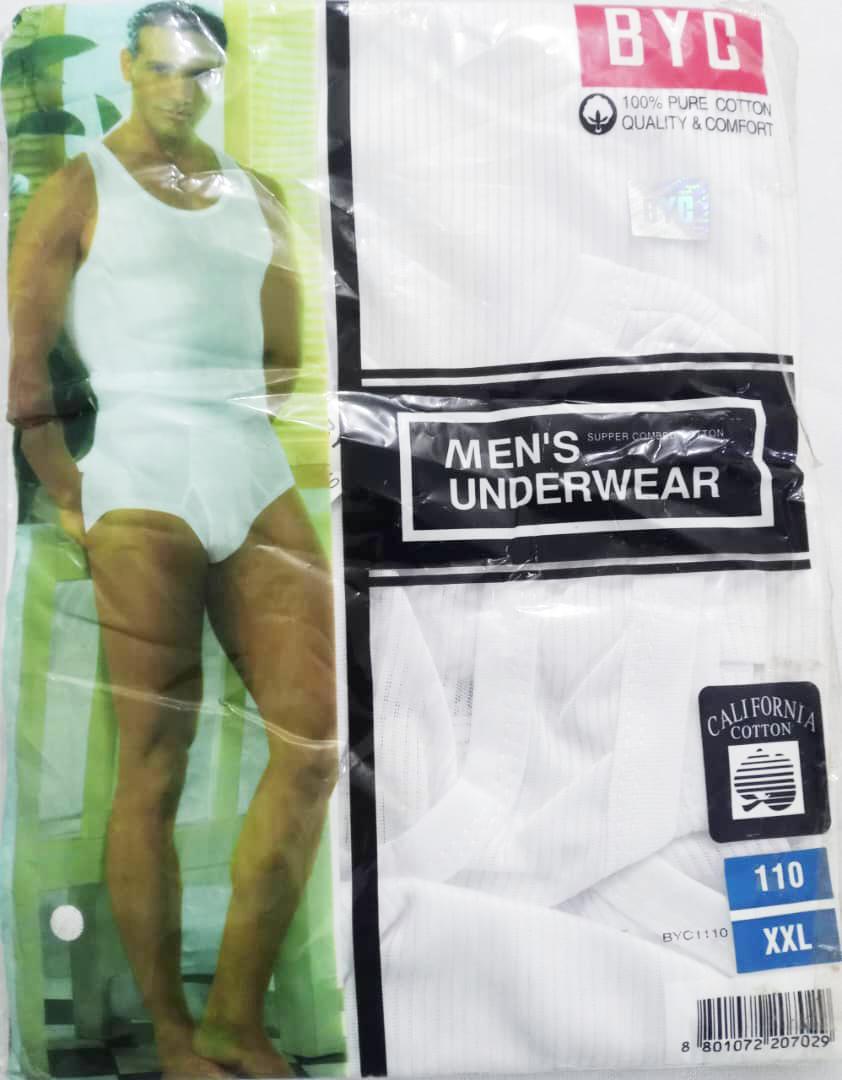 White Men's Singlet | EKZ96b
