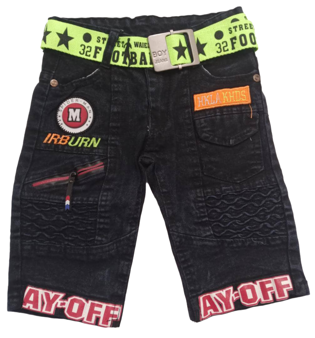 Top Fashion Designer Jeans Shorts for Kids | ESG12b