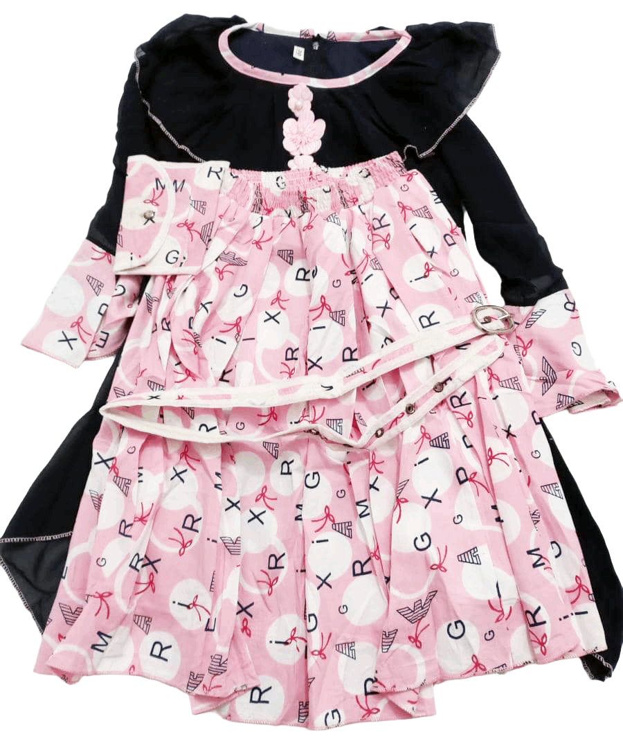 Beautiful Big kids Up & Down Set for Girls (Skirt & Blouse) | ESG15a