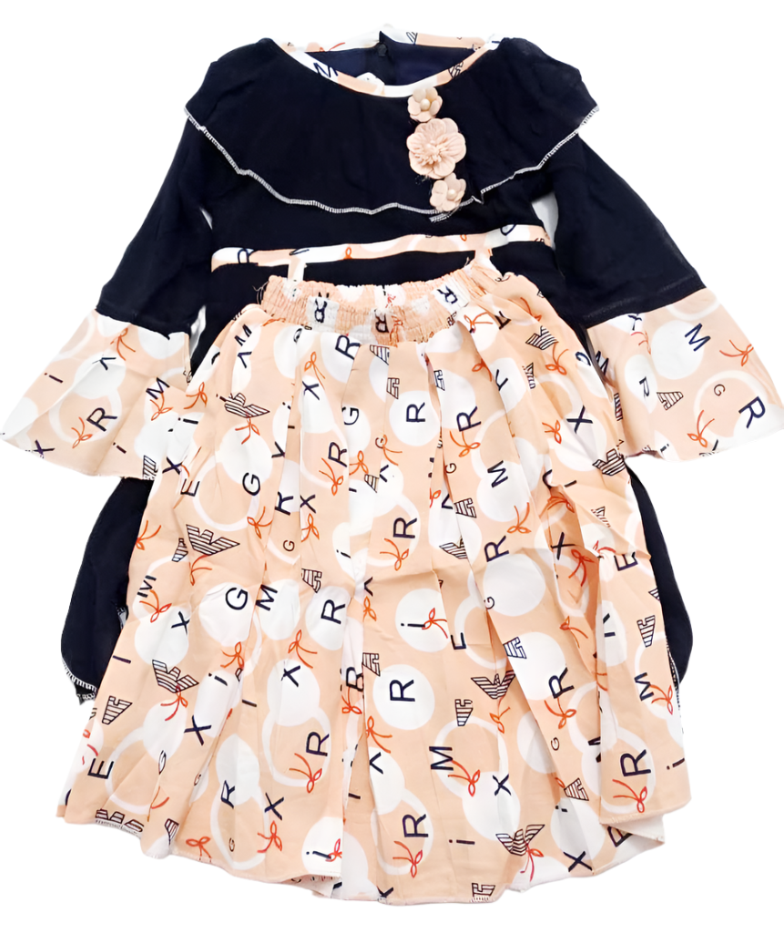 Fancy Stylish Big kids Up & Down Set for Girls (Skirt & Blouse) | ESG15c