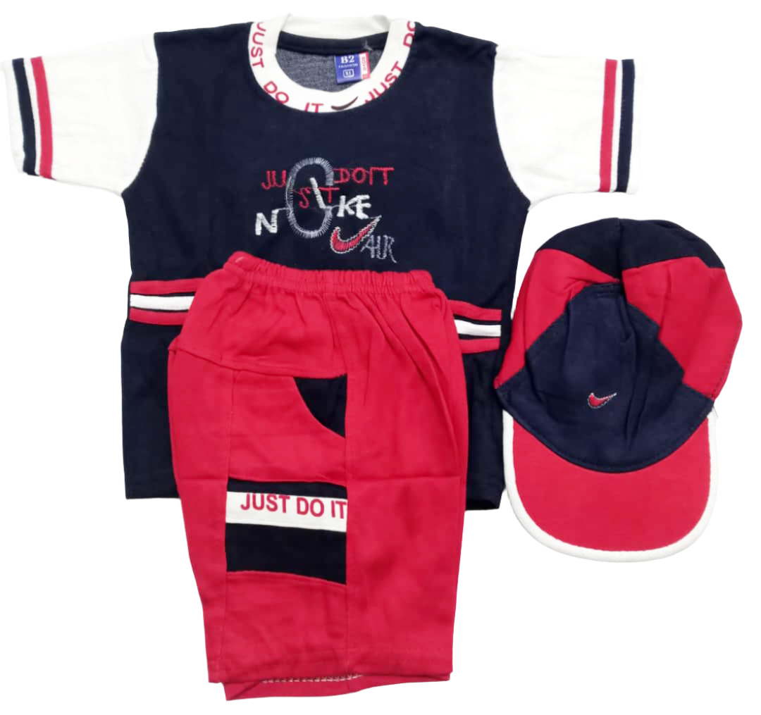Top Fashion Matching Up and Down Set (3 Piece Set) for Boys | ESG22b