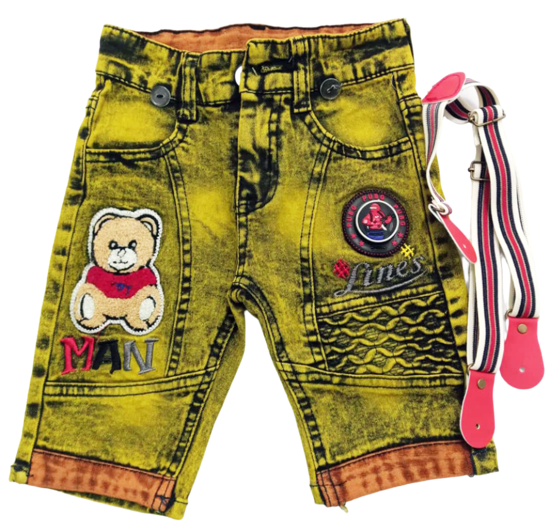 Stylish Designer Jeans Shorts for Kids | ESG29a