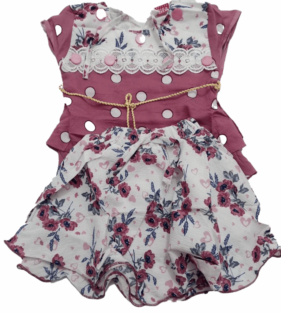 Affordable Quality Designer Skirt and Blouse Set for Girls | ESG52b