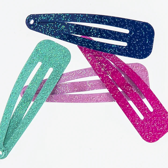 Enchante Accessories Kids - 18PC Glitter Snap Clips |  WTWL753XA