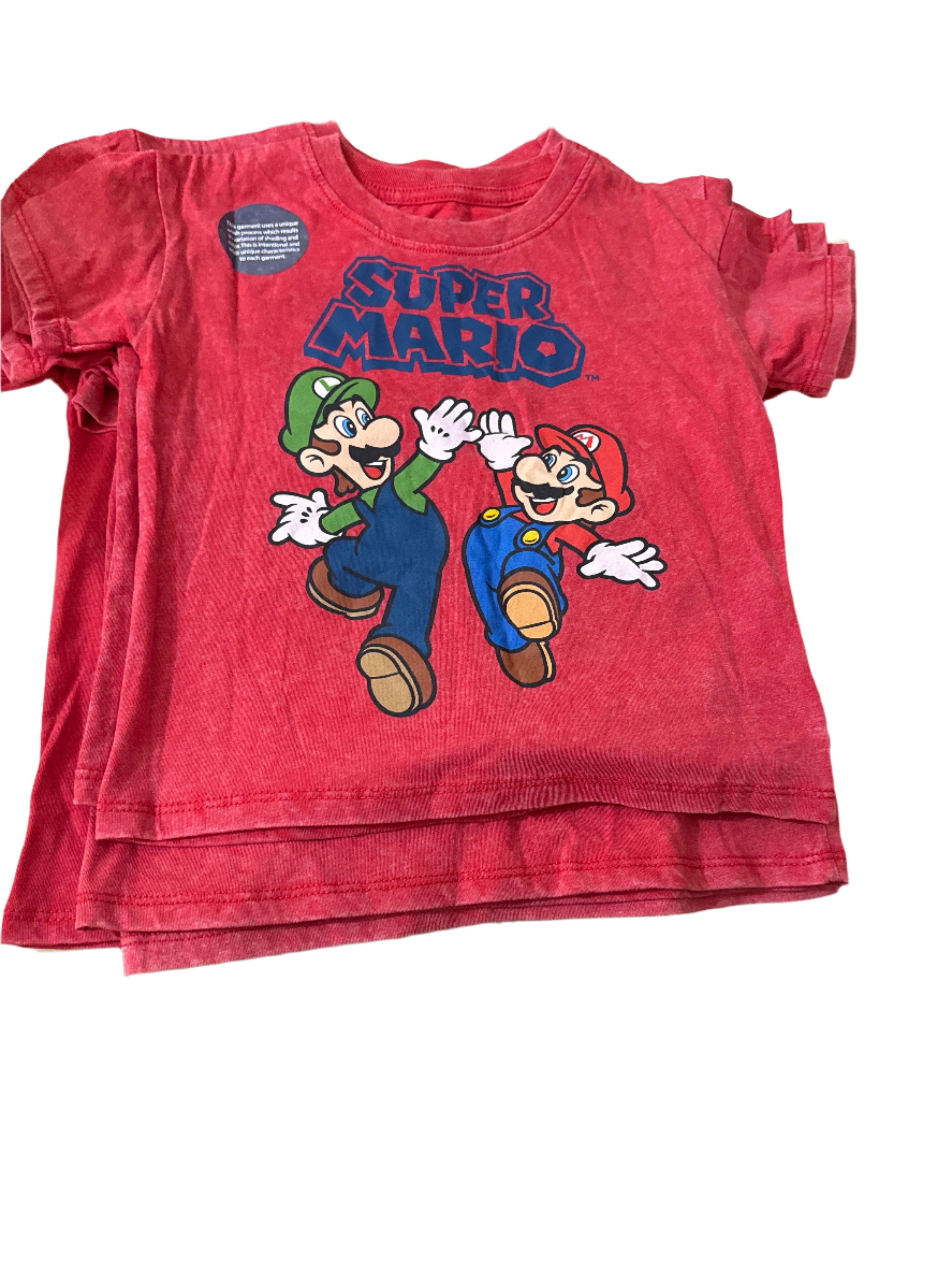 Boy's Nintendo Super Mario Red Tee | WTWL7XA