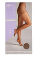 Silk Impressions Shimmer Sheer Pantyhose, 20 Denier Sheer, 2-pack (Cofee Bean) | WTWL808XF