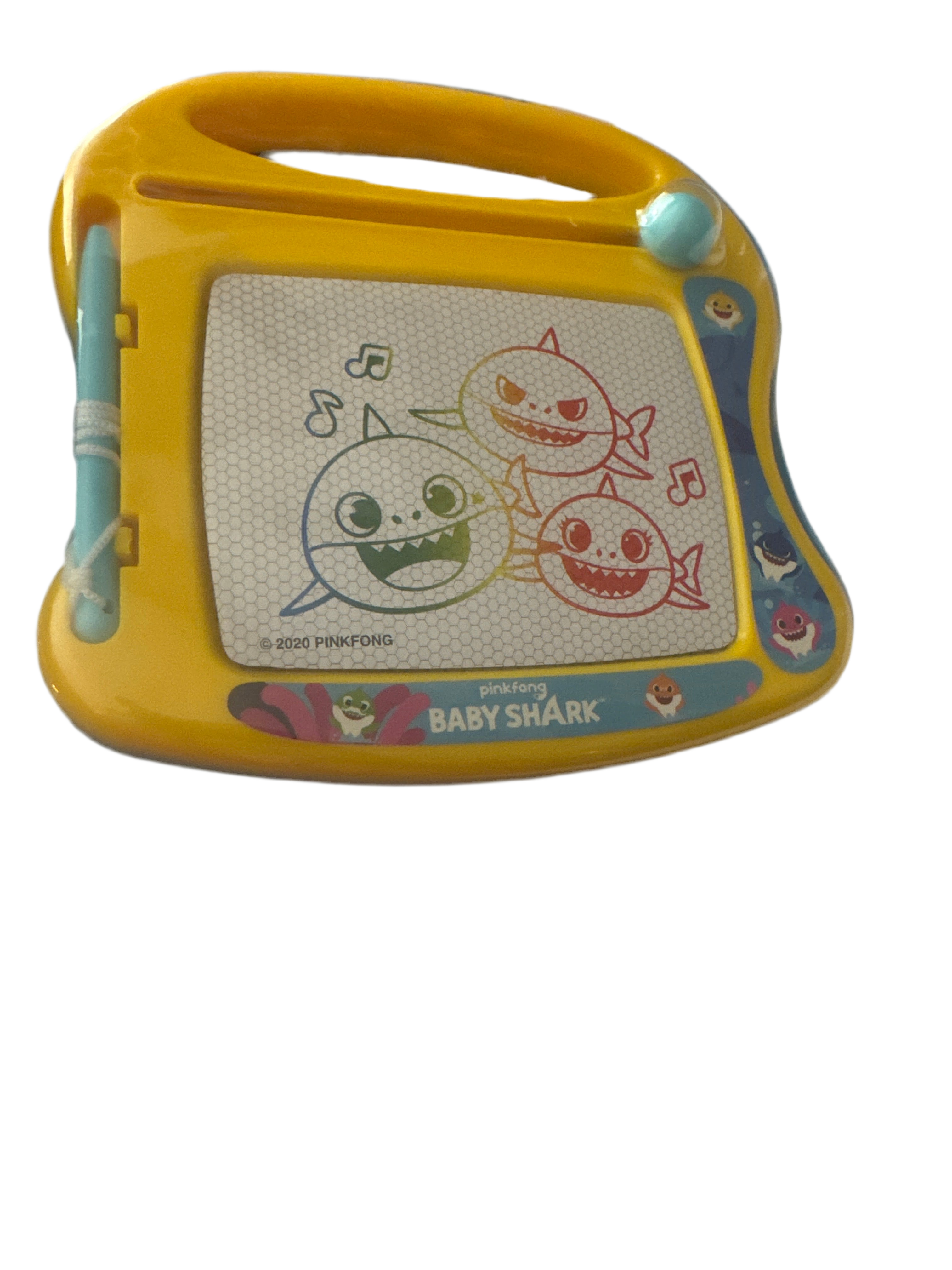 Nickelodeon Pinkfong Baby Shark Rainbow Magnetic Sketcher Set | 2BLTN96XA