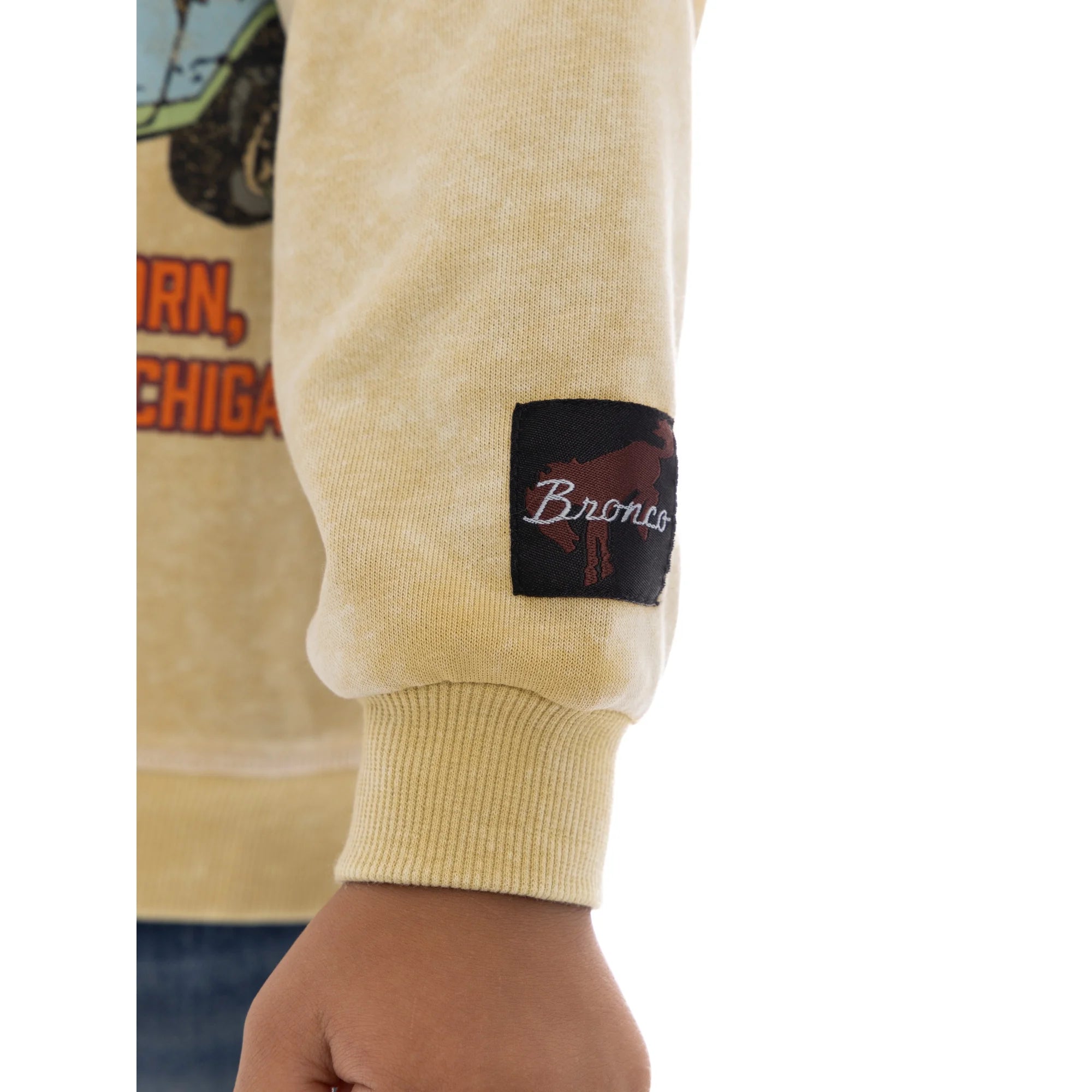 Ford Bronco Toddler Boy Graphic Crewneck Sweatshirt, Sizes 12M-5T | WTWL728XA