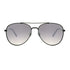 Foster Grant Men's Aviator Fashion Sunglasses Black HH08 | WTWL118XA