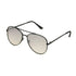 Foster Grant Men's Aviator Fashion Sunglasses Black HH08 | WTWL118XA