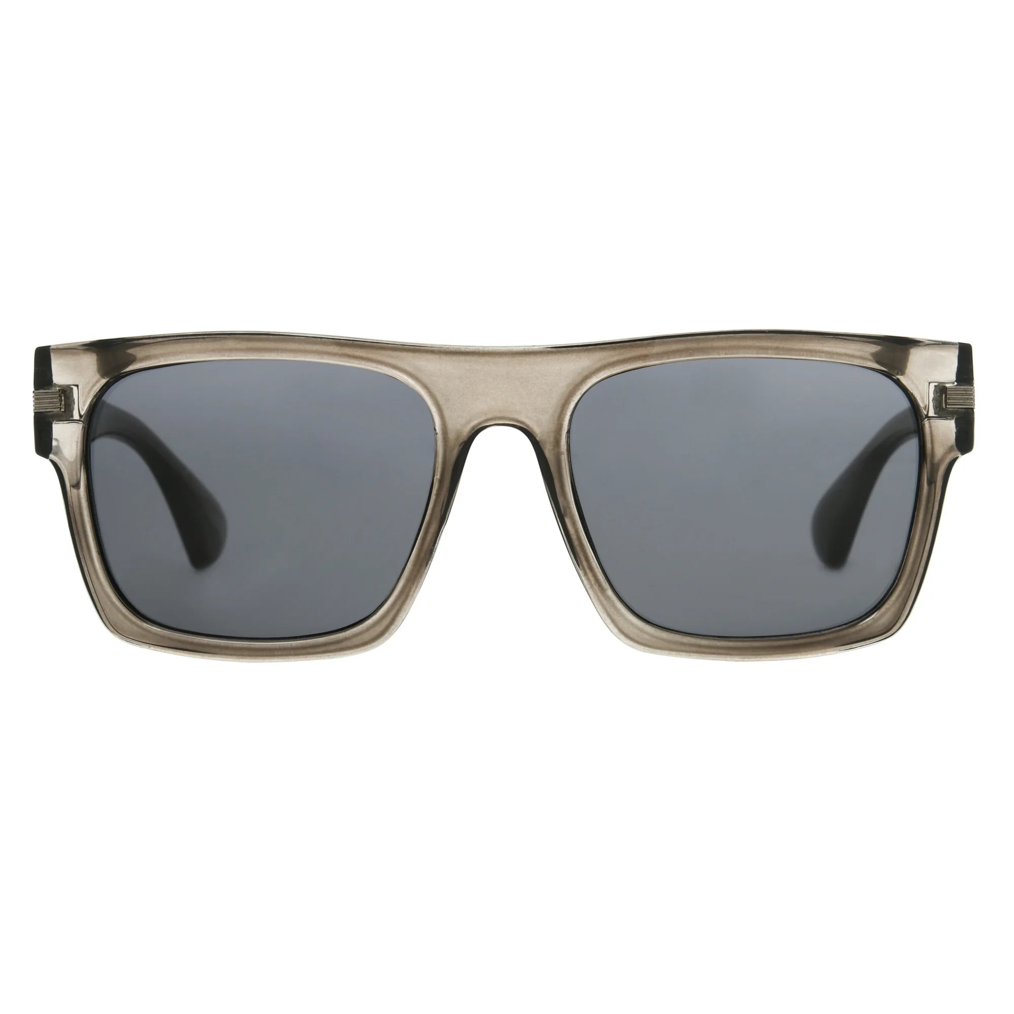 Foster Grant Men's Flattop Fashion Sunglasses Gray HH02 | WTWL123XA