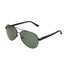 Foster Grant Men's Premium Polarized Aviator Fashion Sunglasses, Black BB08 |  WTWL120XA