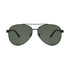 Foster Grant Men's Premium Polarized Aviator Fashion Sunglasses, Black BB08 |  WTWL120XA
