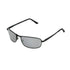Foster Grant Men's Rectangle Fashion Sunglasses, Black LL04 |  WTWL117XA