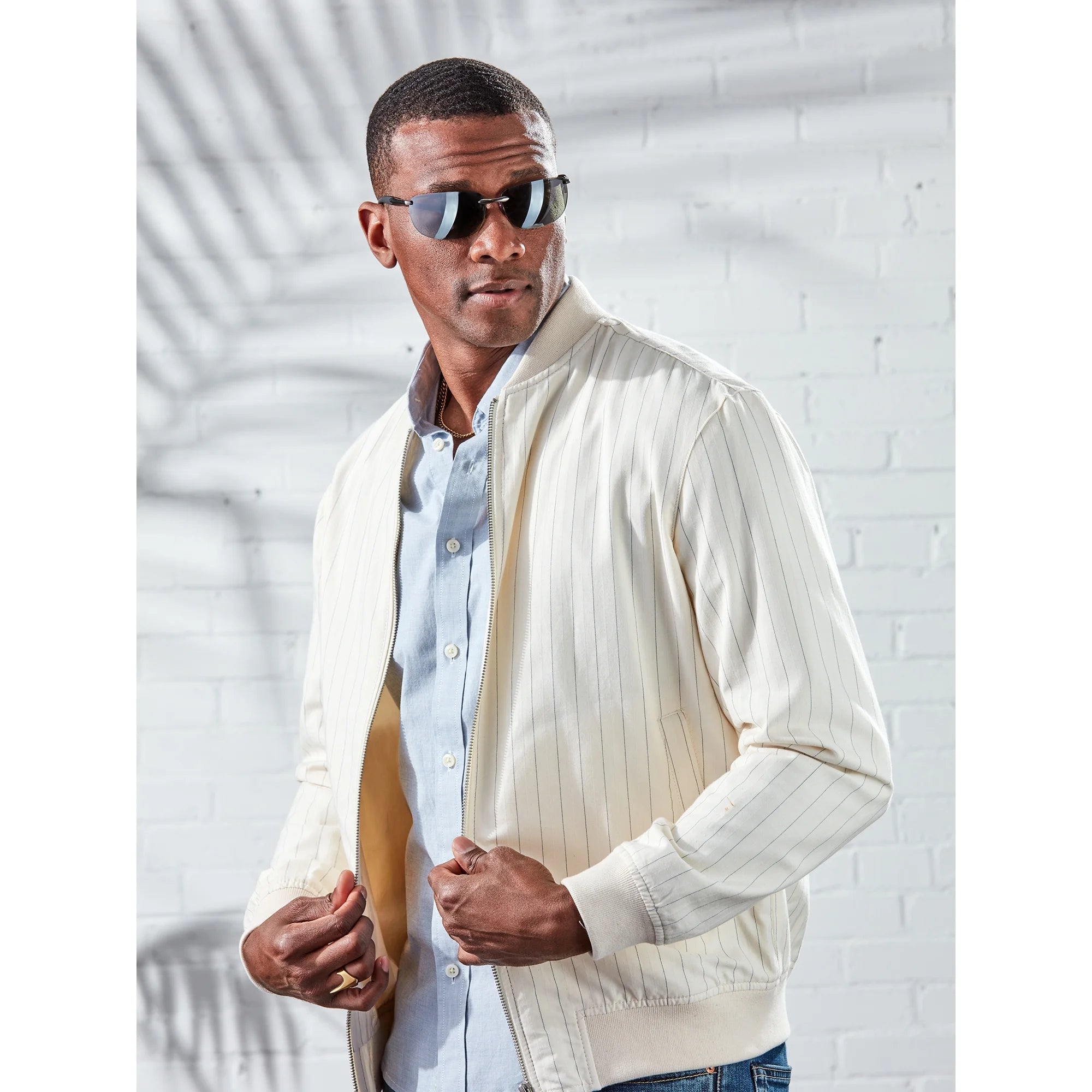 Foster Grant Men's Rimless Sport Sunglasses, Gunmetal II01 |  WTWL119XA