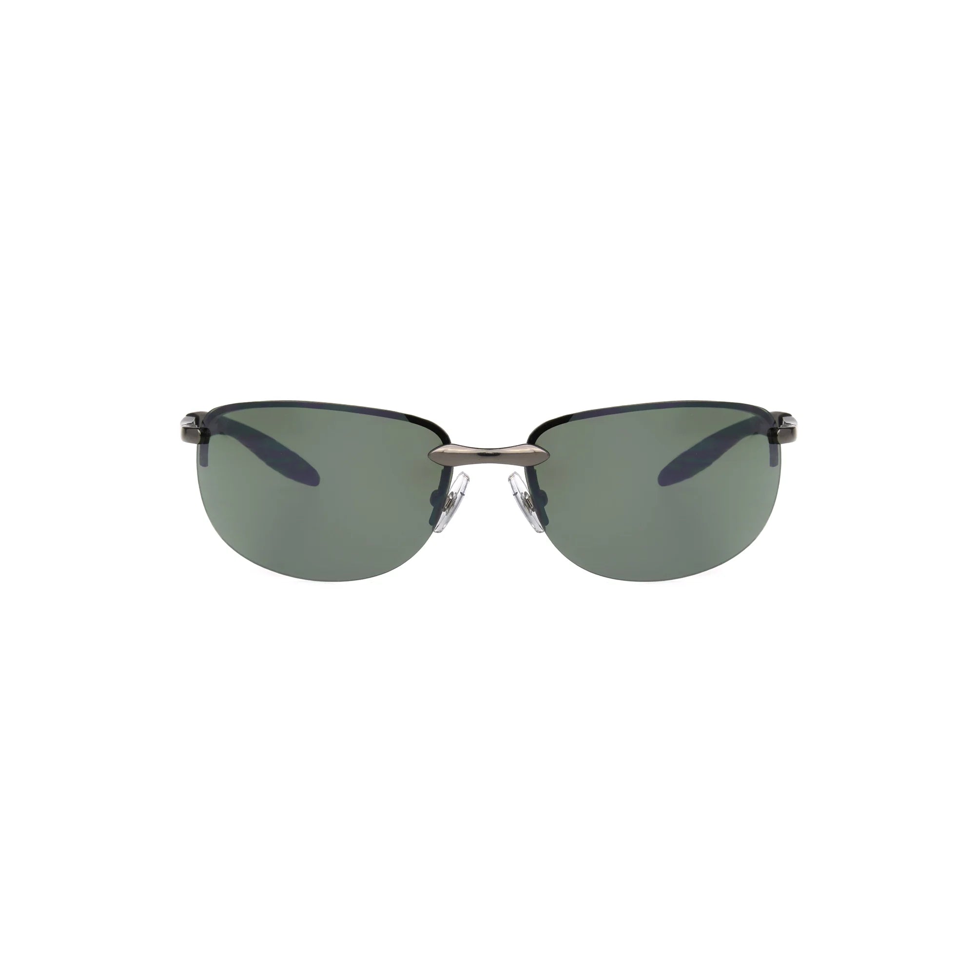 Foster Grant Men's Rimless Sport Sunglasses, Gunmetal II01 |  WTWL119XA