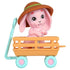 Friendship Heights Playset, Willow Doll & Animals - Hopper Rabbit & Rascal Racoon, Ages 4+ |  WTWL741XA