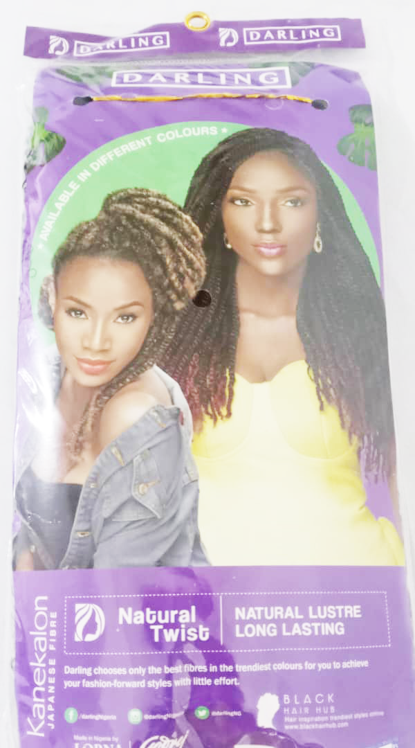 Darling Natural Twist Crotchet 20" | GSR2a