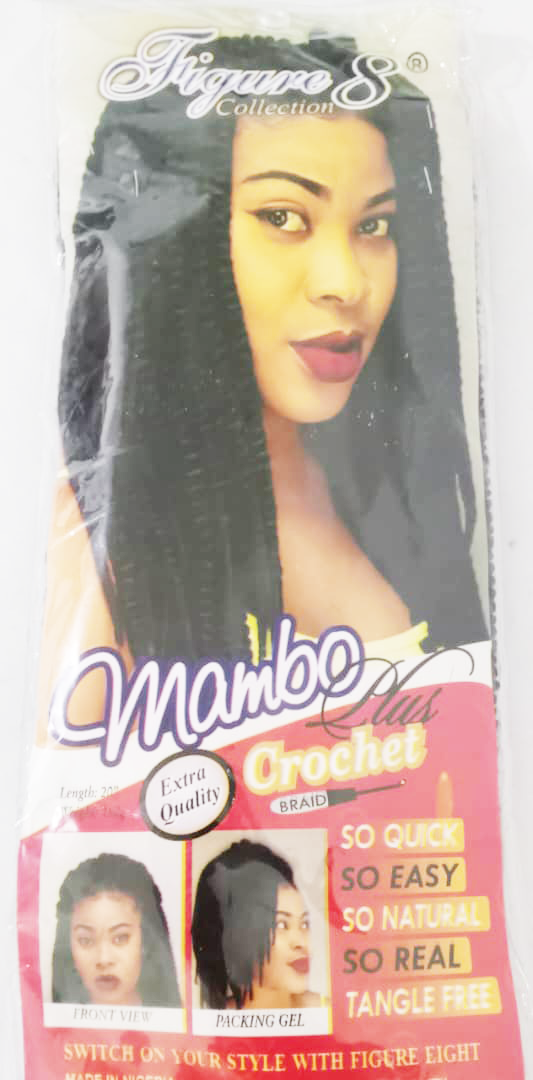 Figure 8 Mambo Hair Crotchet | GSR3a