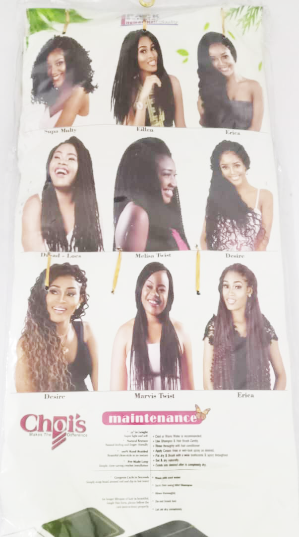 Choice Desire Curly Ends Box Braids Crotchet | GSR5a