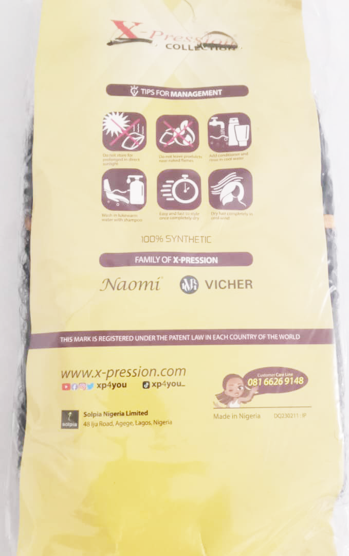 Ceres 1 Afro Braids Crotchet Extension | GSR6b