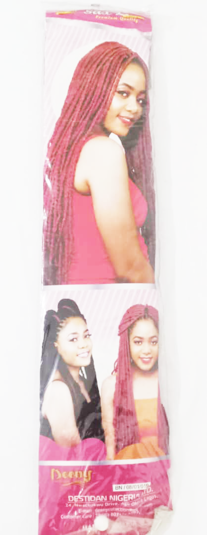 Deeny Sax Locs Colour 1/Length 22" | GSR7a