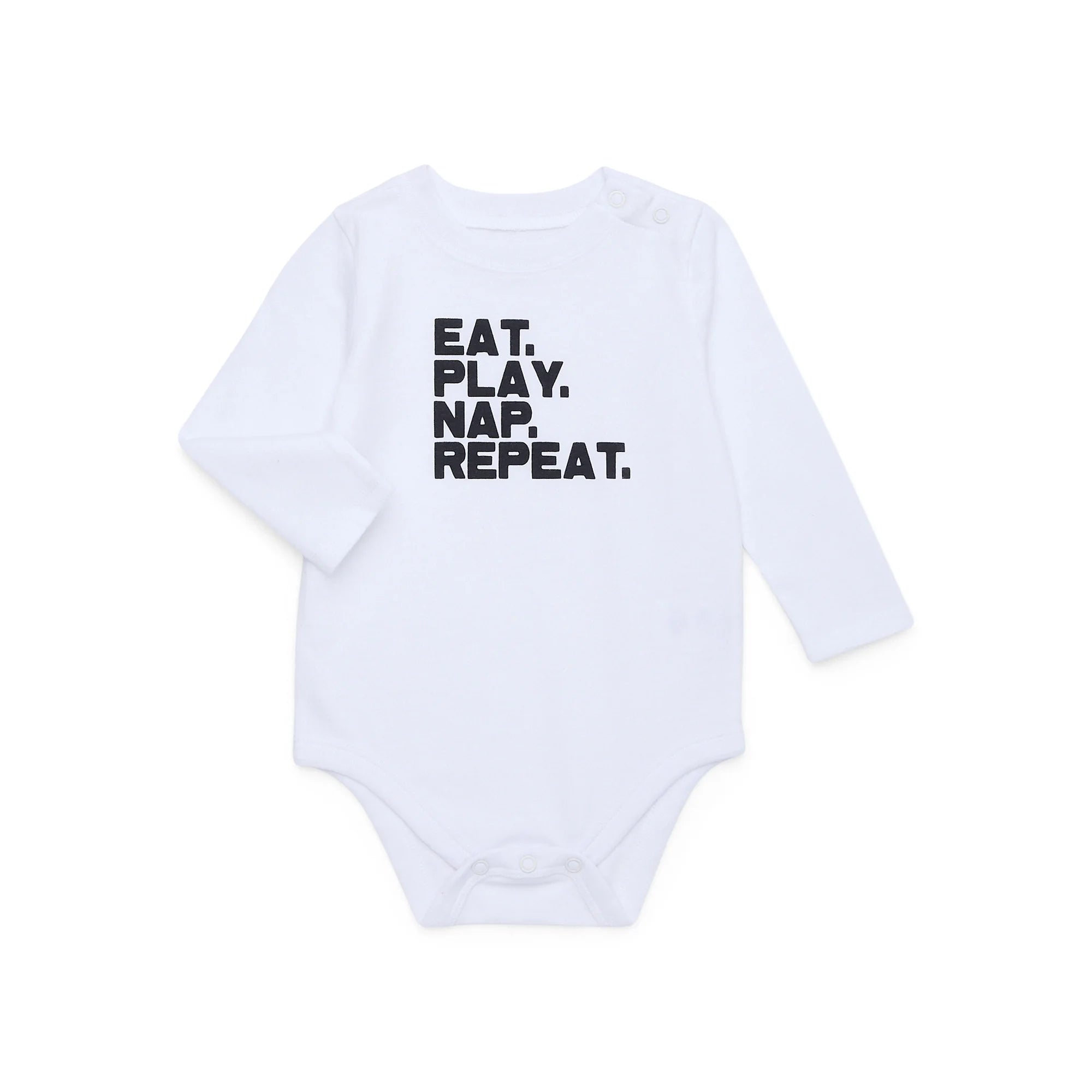 Garanimals Baby Boy Long Sleeve Jersey Graphic Bodysuit, Sizes 0-24 Months | WTWL821XA