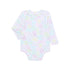 Garanimals Baby Girl Long Sleeve Printed Hacci Rib Bodysuit, Sizes 0-24 Months | WTWL831XA