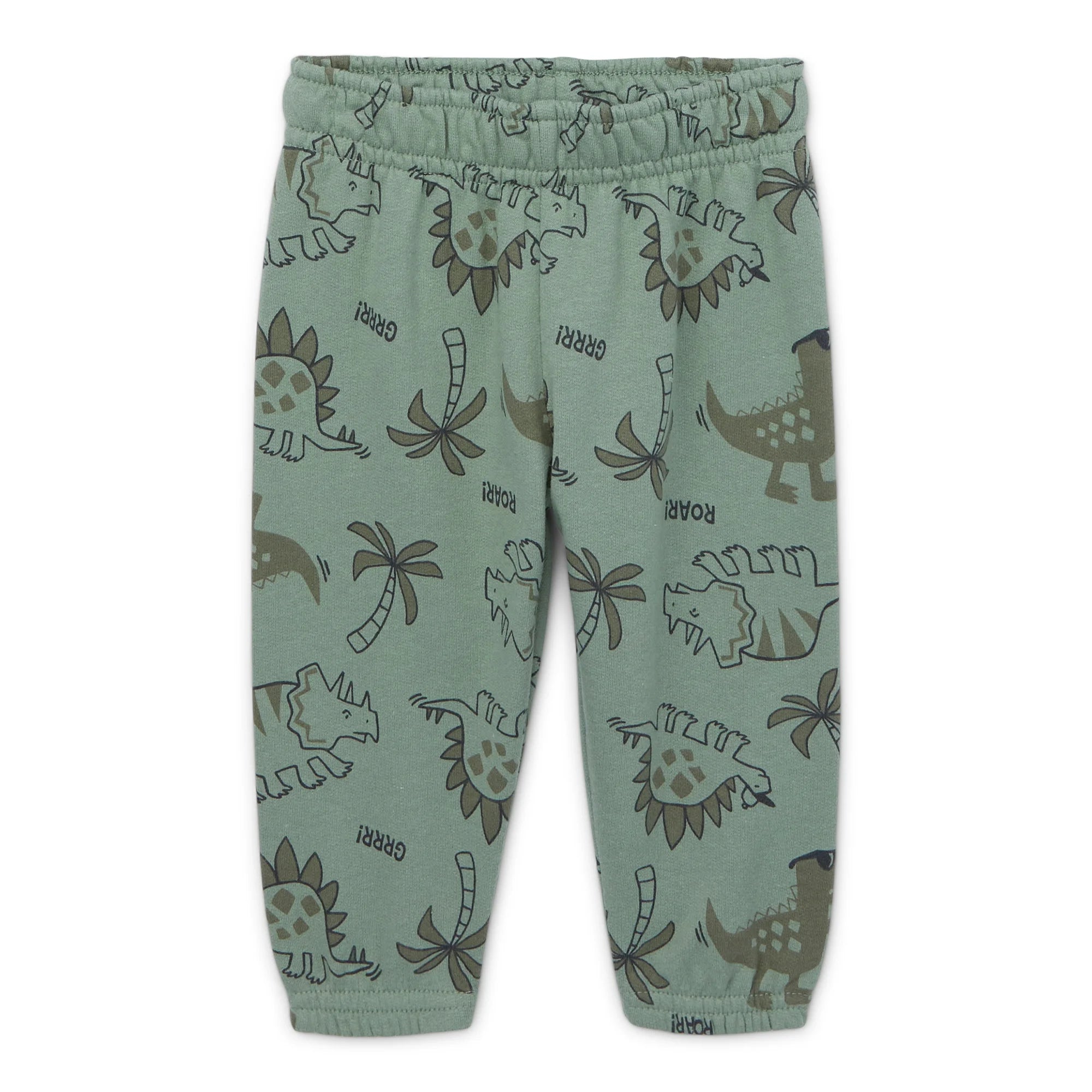 Garanimals Baby Printed Fleece Joggers, Sizes 0-24 Months |  WTWL825XA