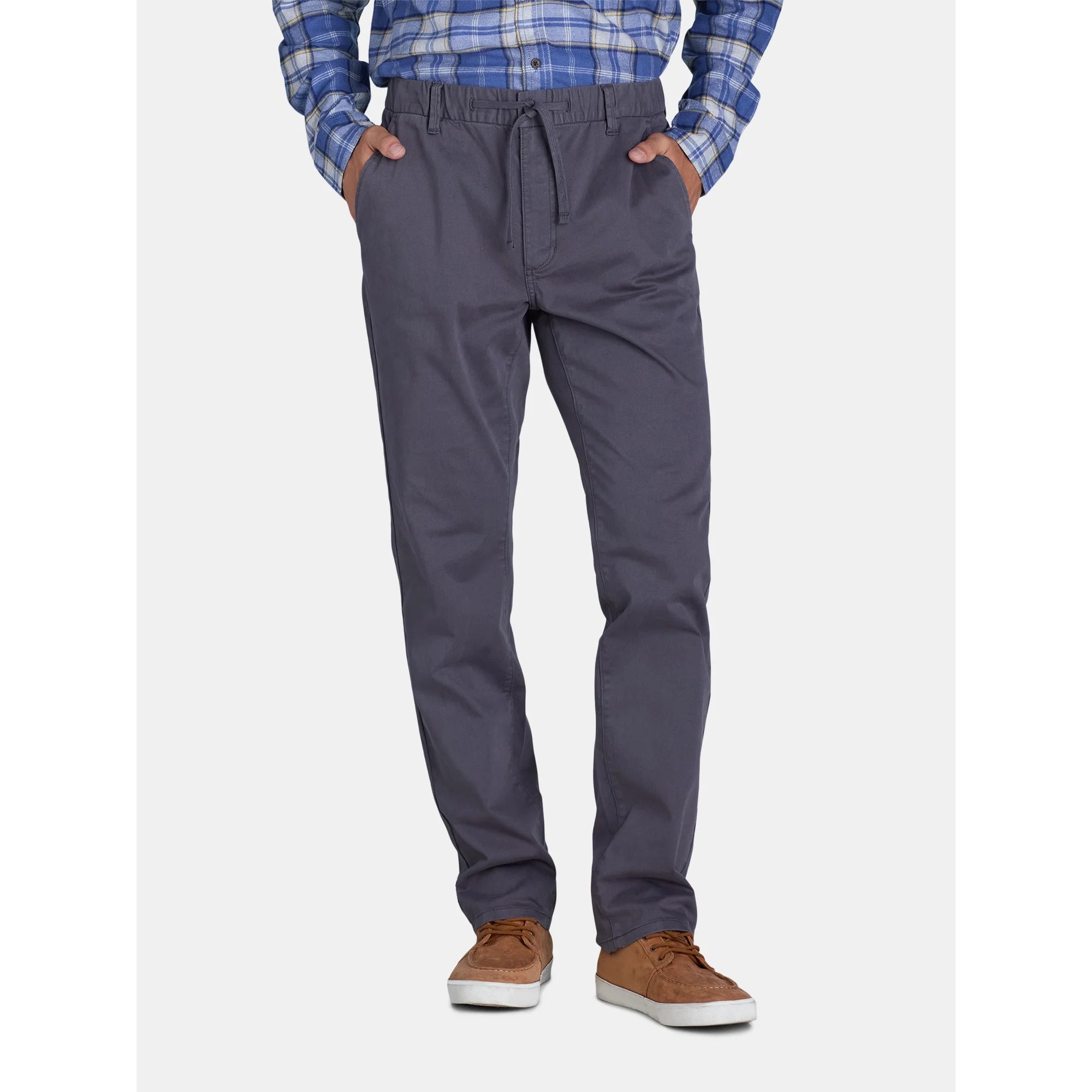 George Men's and Big Men’s Pull On Chino Pants, Sizes S-2XL | WTWL481XA