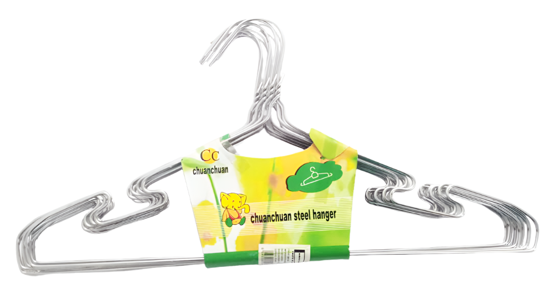 Top Quality 10in1 Steel Hanger (12 Pieces Per Pack) | HCK3a