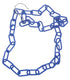 Heavy Duty Plastic Chain Hanger |HCK4a
