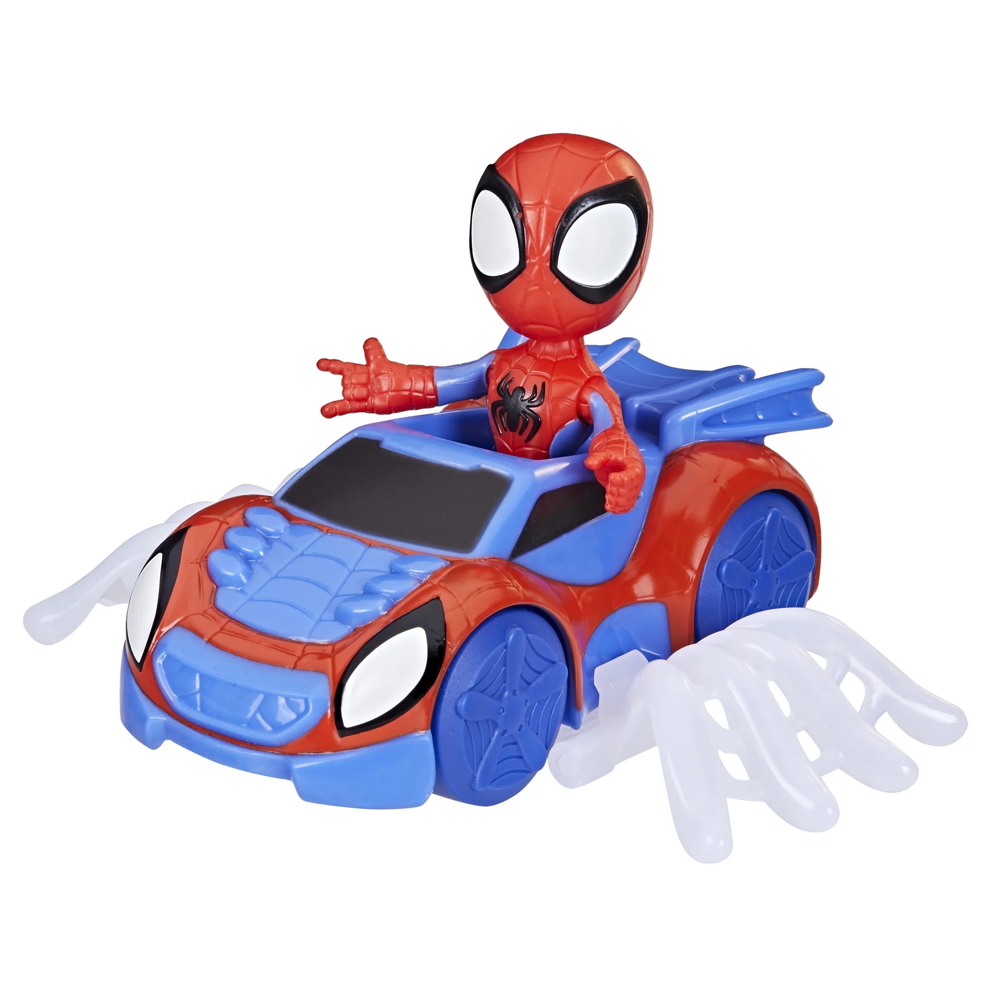 Hasbro Marvel Spidey and His Amazing Friends Web Crawler Toy, Spidey Action Figure and Vehicle  |  WTWL746XA