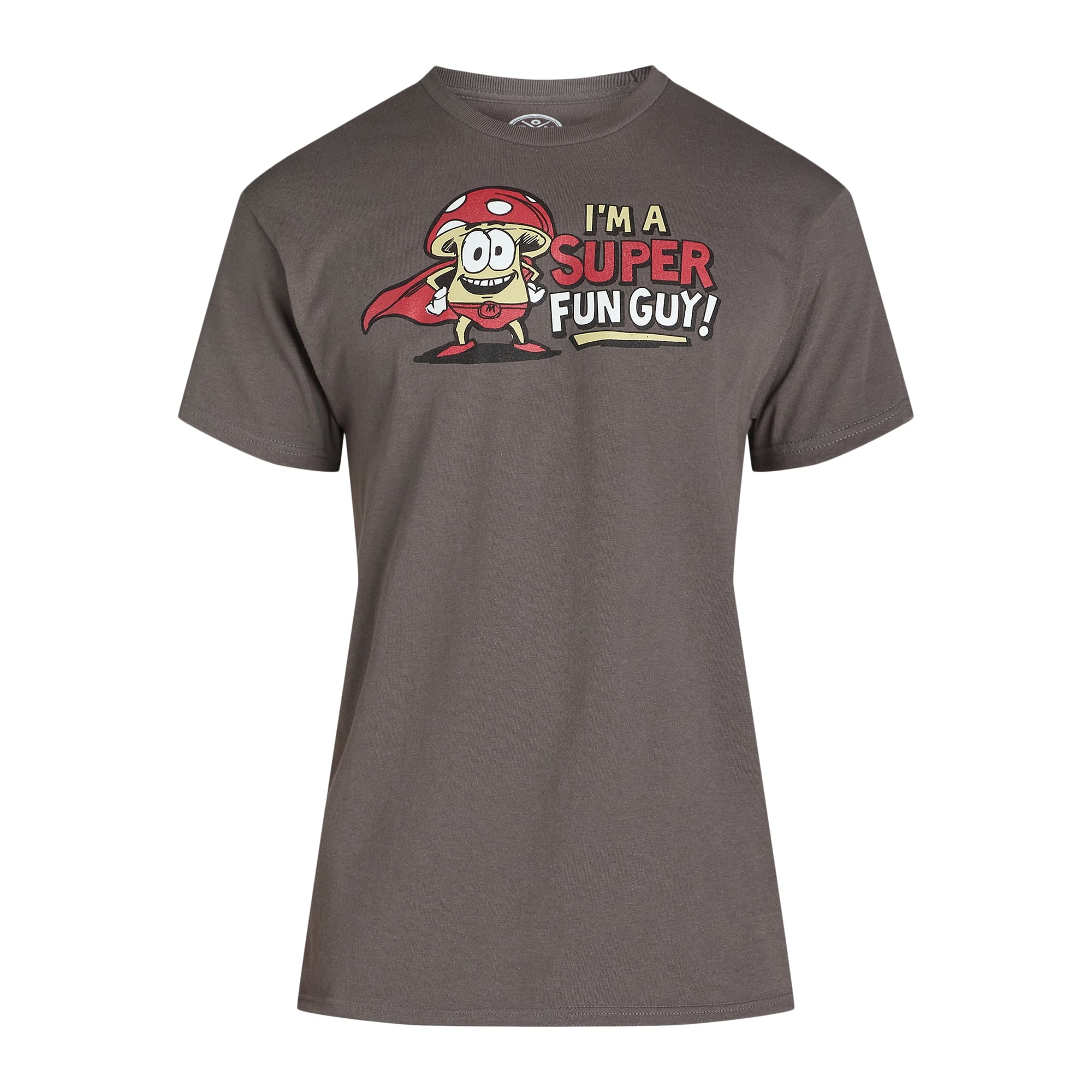 Humor Men's and Big Men's I'm a Super Fun Guy Graphic Tee with Short Sleeves | WTWL93XA