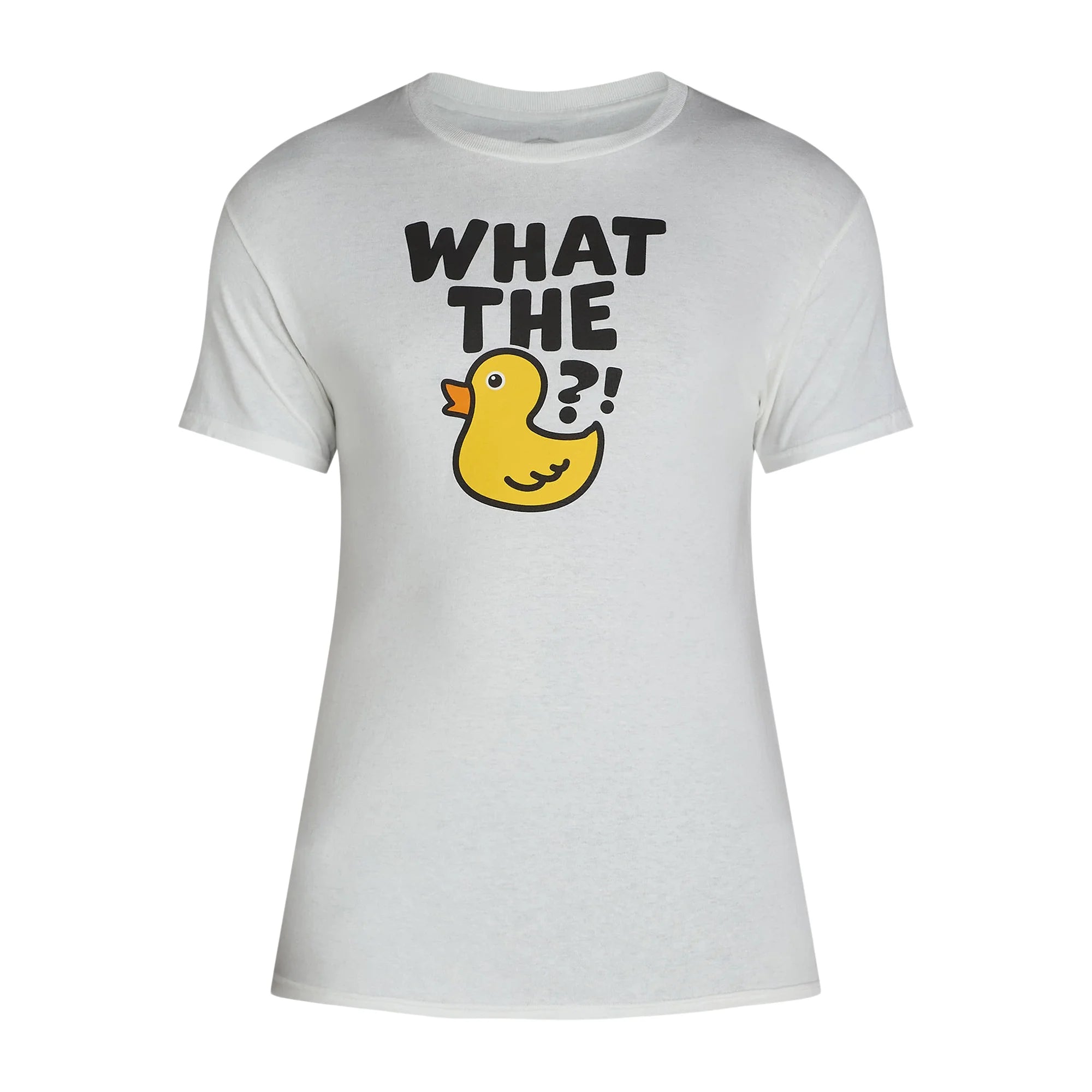 Humor Men's and Big Men's What the Duck Graphic Tee with Short Sleeves| WTWL100XA