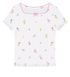 Wonder Nation Girls Short Sleeve Pointelle Trim Shirt | WTWL1008XA