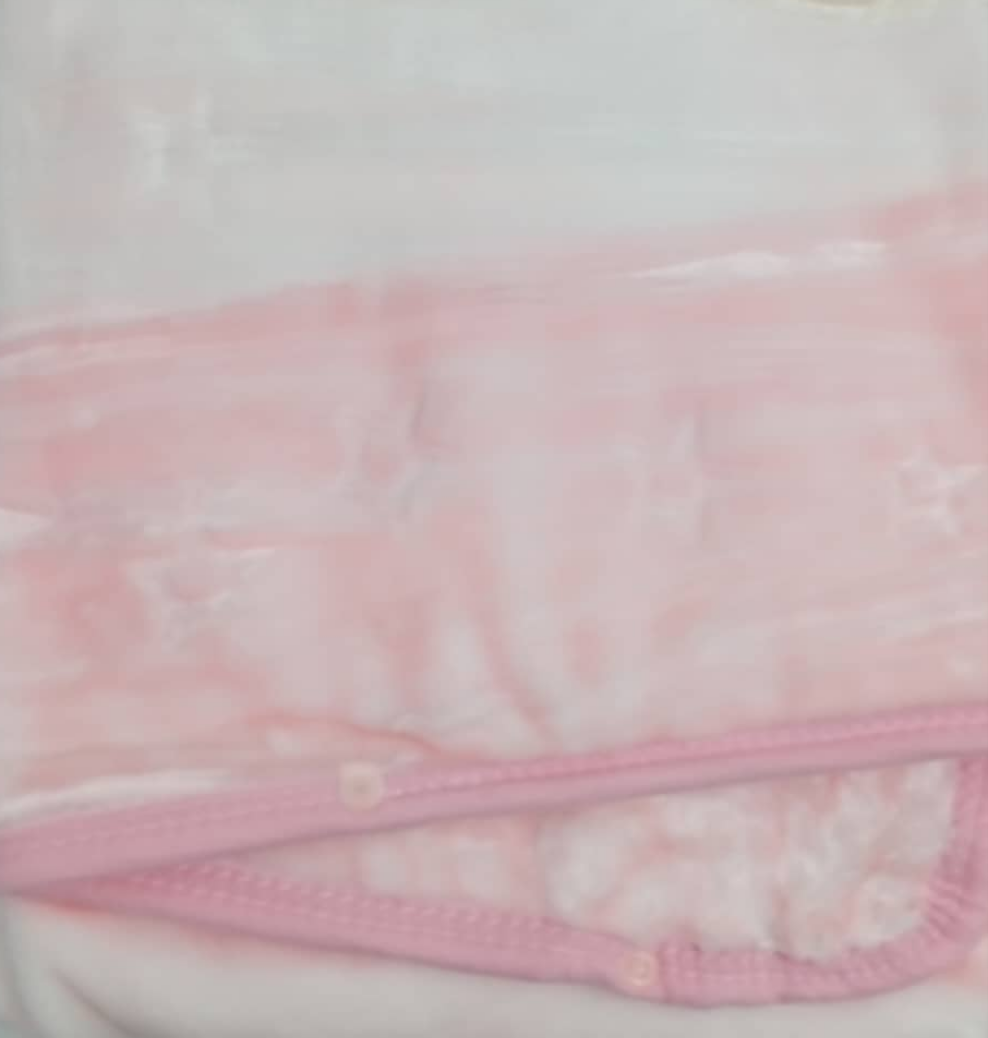 Good Baby Home Textile Baby Line Blanket, (Baby Blanket) Pink | GOM44a