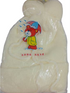 Natural & Comfortable Baby Cap with 2 Horns, Milky | NMD4d