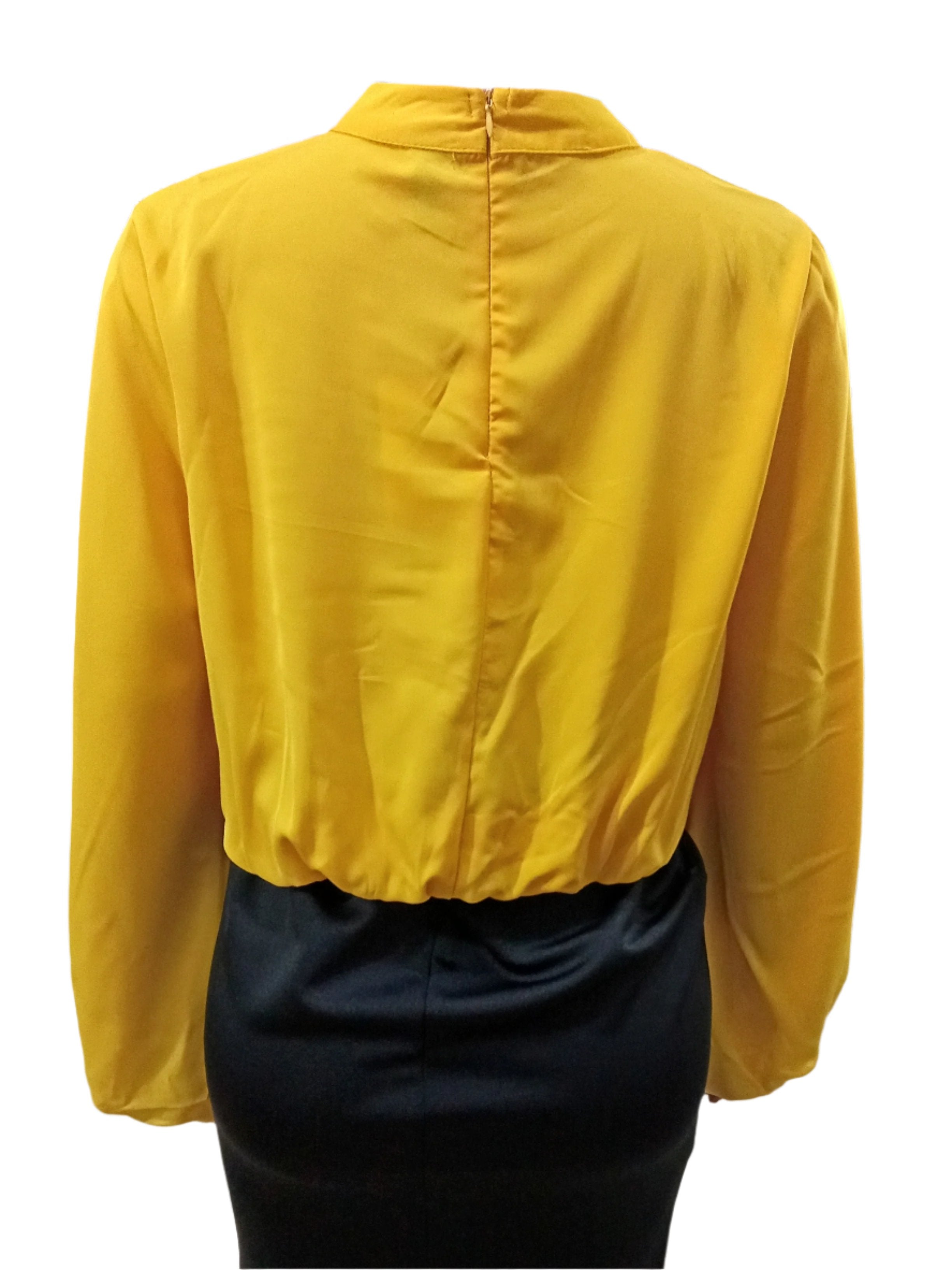 Best Selling Designer Seven Fashion Top (Shirt, Blouse) for Ladies 2XL, Yellow | CYZ1b