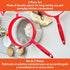 IMUSA 2pc Nylon Strainer Set, Red | WTWL771XA