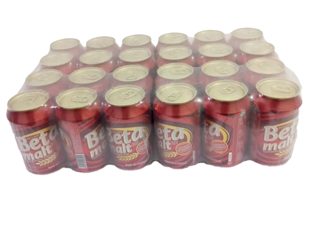 Rich & Tasty Beta Malt Nourishing Malt Drink, Pack of 24 | UVT2a