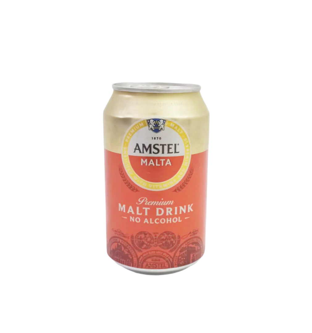 Amstel Malta Enriched with Vitamins And MineraPremium ls Malt Drink, 33CL | UVT4b