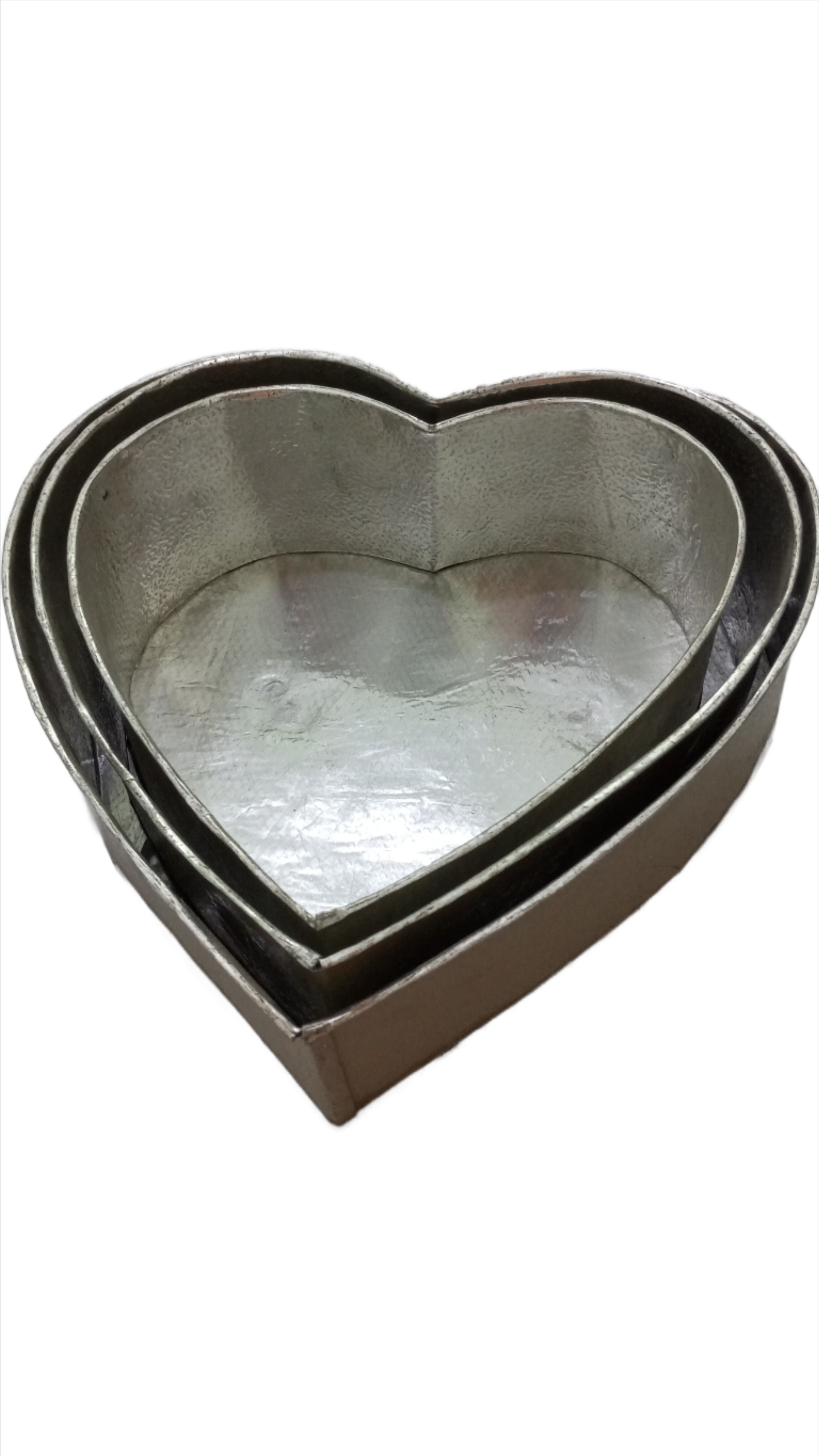Large 3in1 Set of Heart Shape Pan for Baking | JLV2a