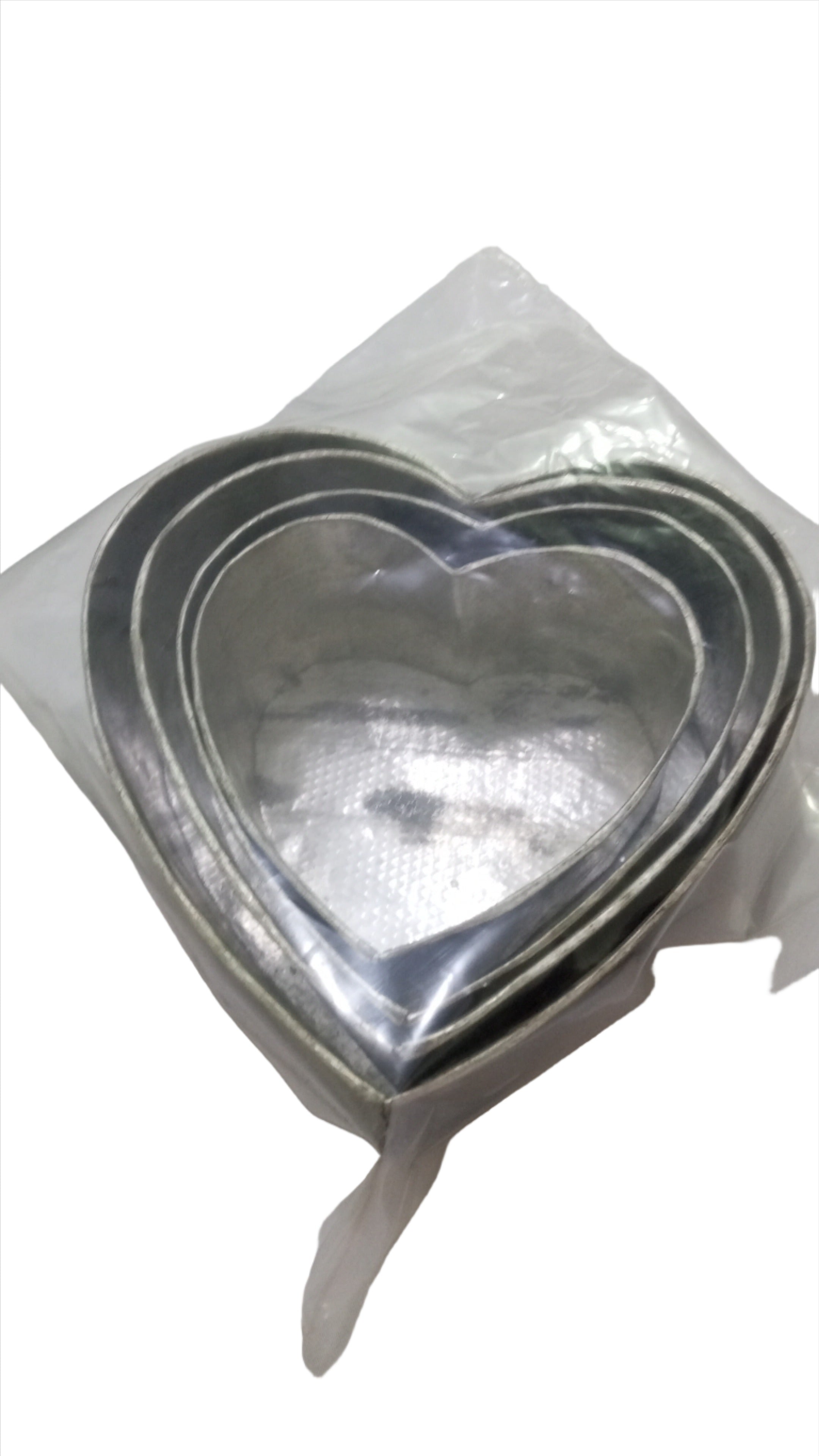 Variety Mixed Size 4in1 Set of Heart Shape Pan for Baking | JLV2b