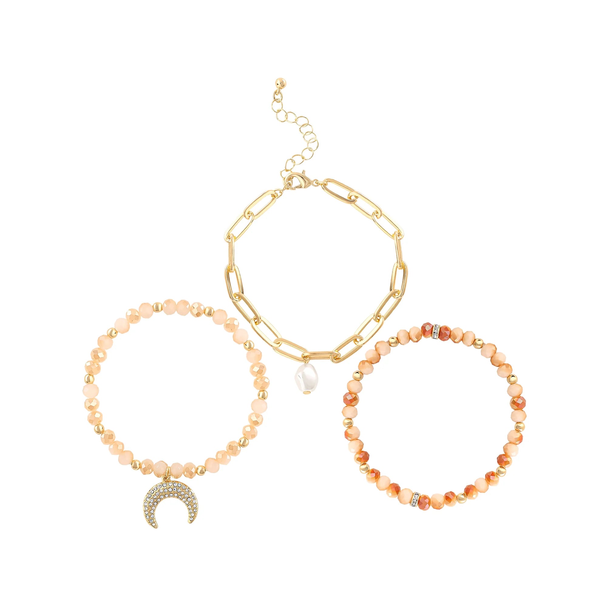 Jessica Simpson Women's Bracelet Set, Set of 3 |  WTWL330XA