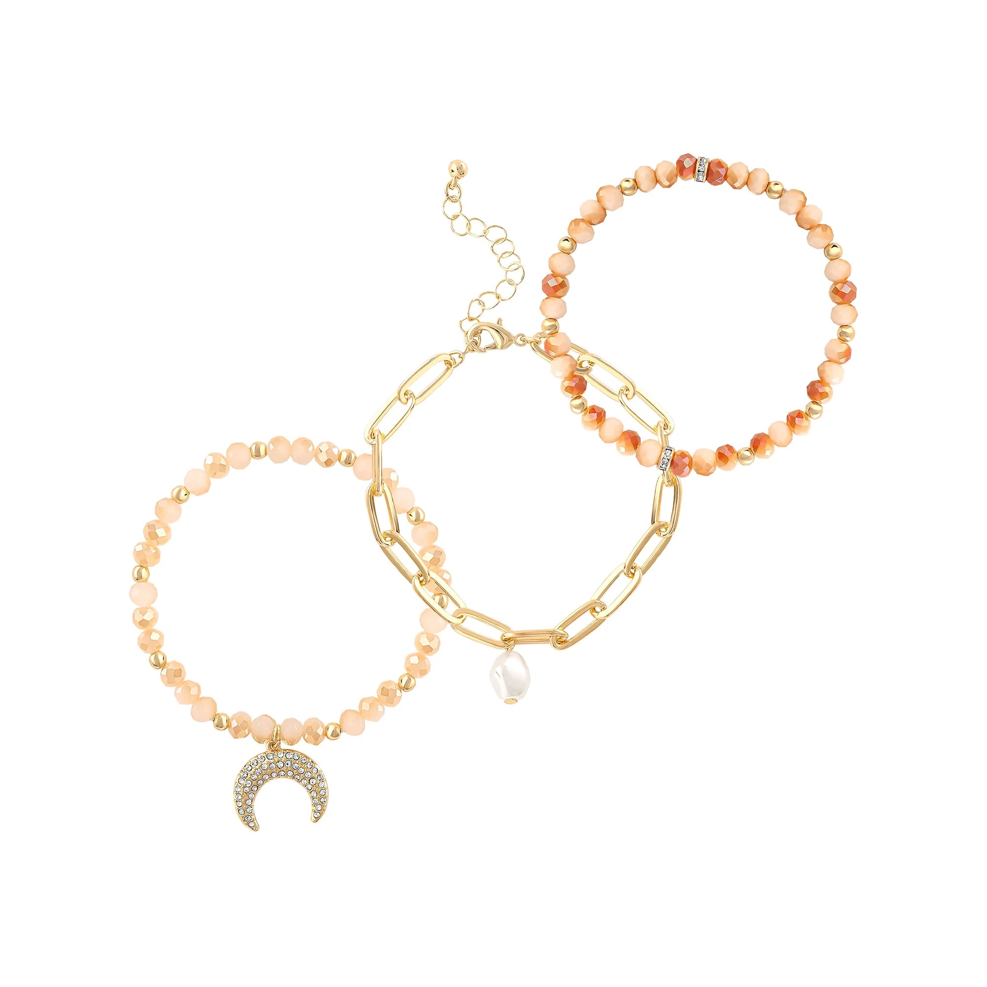 Jessica Simpson Women's Bracelet Set, Set of 3 |  WTWL330XA