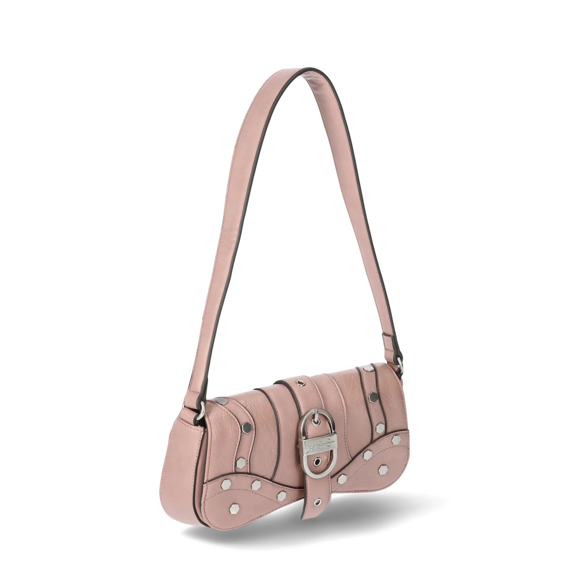 Jessica Simpson Women's Courtney Faux Leather Flap Shoulder Handbag, Thistle |  WTWL171XA