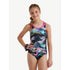 Justice Swirl Print Strappy Back Leotard (Girls ) |  WTWL1034XA