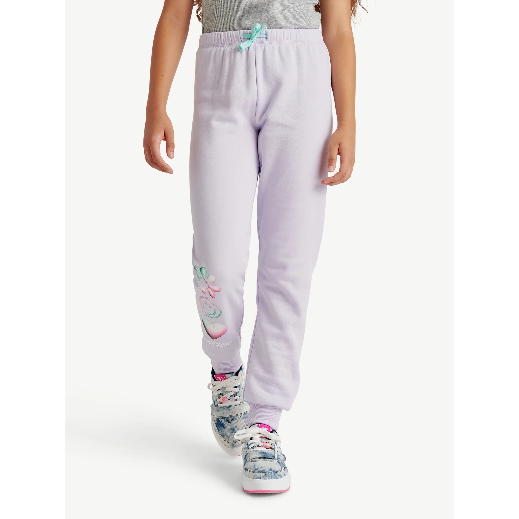 Justice Girls Everyday Fleece Jogger Sweatpants, Sizes XS - XLP | WTWL696XA